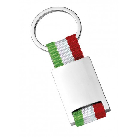 PORTACHIAVI CON TRICOLORE