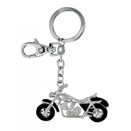 PORTACHIAVI MOTO NERA