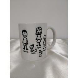 TAZZA PERSONALIZZATA FAMILY