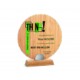 TROFEO IN LEGNO DI  BAMBOO