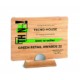 TROFEO IN LEGNO DI  BAMBOO BA 25